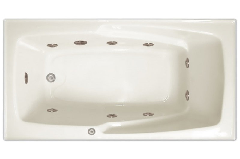 Signature Bath 60" x 32" Drop In Whirlpool Bathtub Wayfair